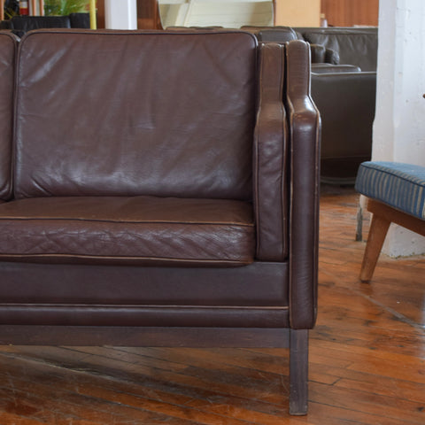 Leather 3-Seater Sofa