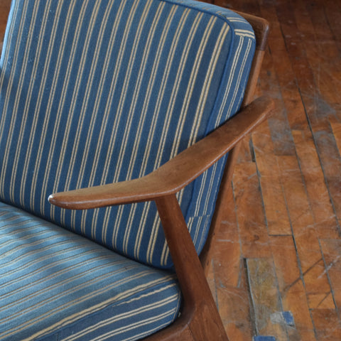 H. Brockmann Petersen Danish Teak Lounge Chair