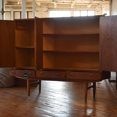Teak Highboard