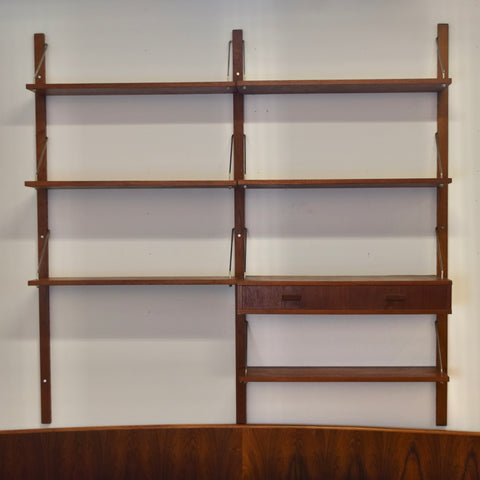 2-Bay Teak Cado Style Unit