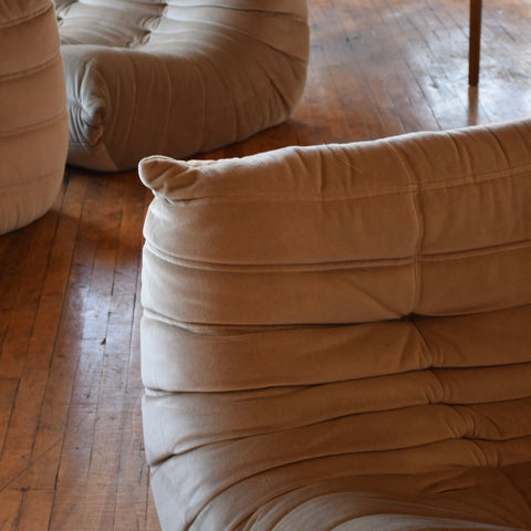 Pair of Togo Corner Chairs