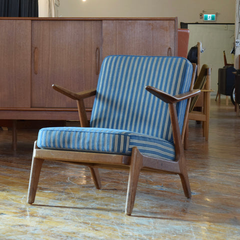 H. Brockmann Petersen Danish Teak Lounge Chair