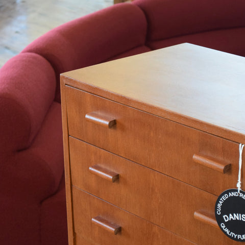 Vintage Teak Tallboy Desser