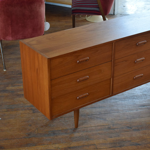 Teak 9-Drawer Dresser