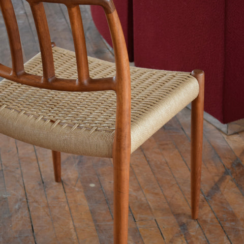 Set of 6 Møller Model 83 Dining Chairs