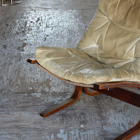 Leather Siesta Chair by Ingmar Relling