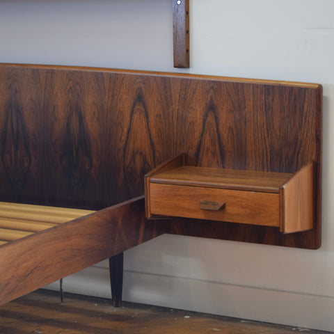 Brazilian Rosewood Double Bed Frame