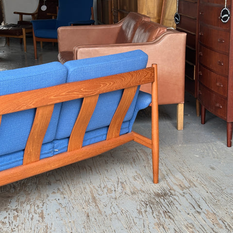 Grete Jalk 4-Seater Teak Sofa for France and Son