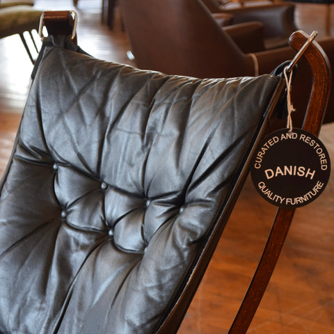 Leather Falcon Chair