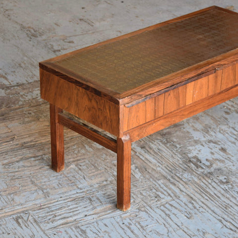 Small Rosewood & Tile Unit