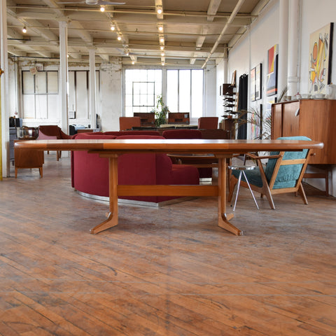 Large Vintage Teak Table