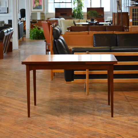 Teak Draw Leaf Dining Table by RS Associates