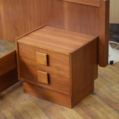 Teak Queen Size Bed Frame