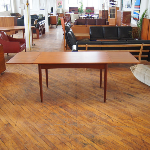Teak Draw Leaf Dining Table
