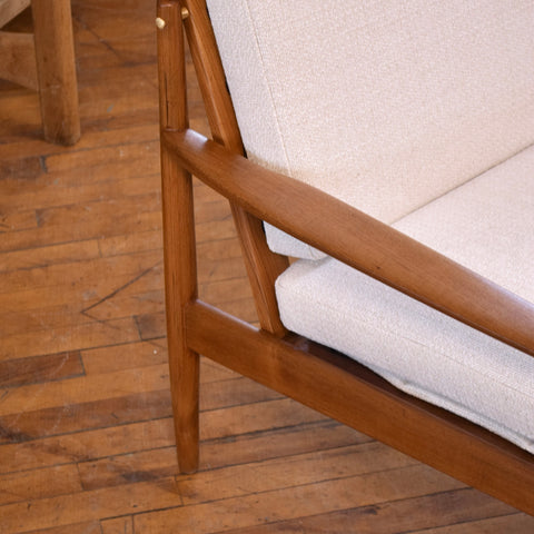 Teak Armchair by Arne Vodder w/ New Upholstery