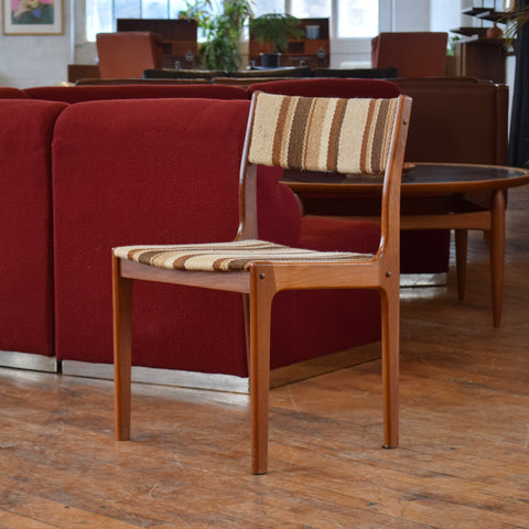 Set of Four Vintage Teak Dining Chairs
