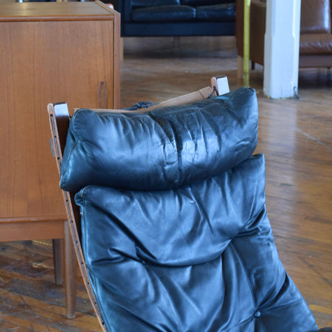 Ingmar Relling Highback Leather Siesta Chair