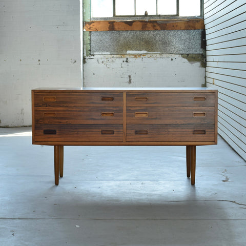 Rosewood 6-Drawer Dresser by Carlo Jensen for Poul Hundevad