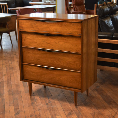 Walnut Tallboy Dresser