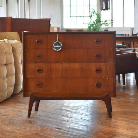 Teak Lowboy Dresser