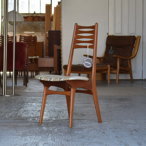 Set of 10 Vintage Teak Model 83 Dining Chairs by Boltinge Stolefabrik