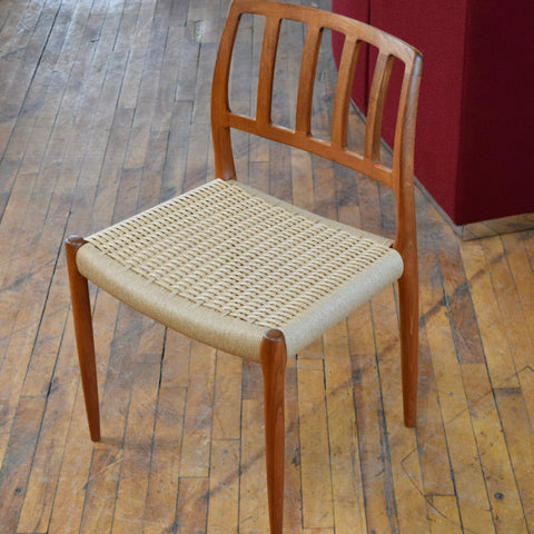 Set of 6 Møller Model 83 Dining Chairs