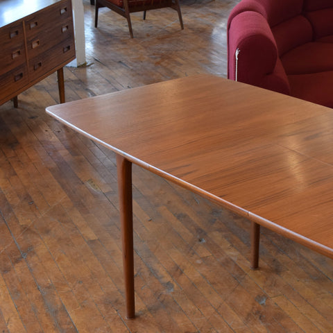 Teak Butterfly Leaf Dining Table