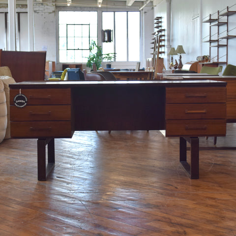 Rosewood Executive Desk by Jensen & Torben for Dyrlund