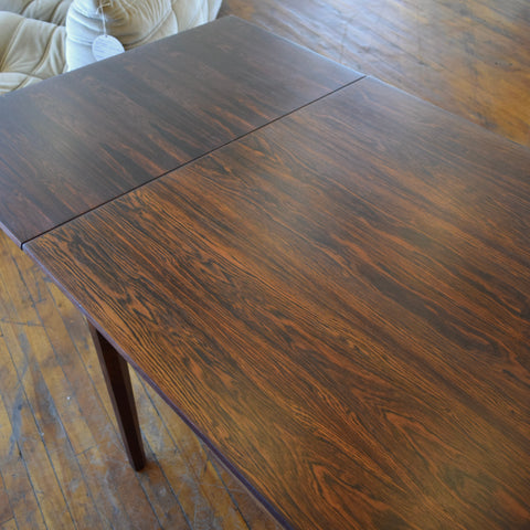 Restored Rosewood Draw Leaf Dining Table