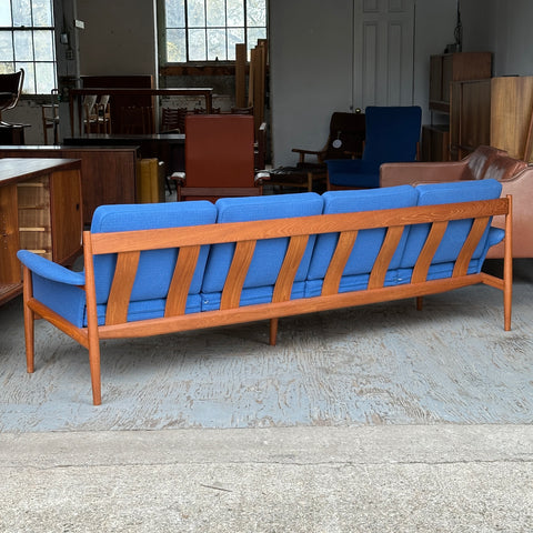 Grete Jalk 4-Seater Teak Sofa for France and Son