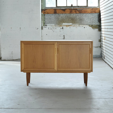 Compact Oak Sideboard