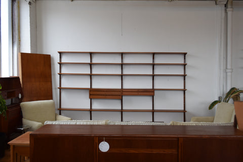 4-Bay Teak Cado Wall Unit