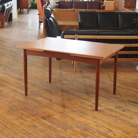 Teak Draw Leaf Dining Table