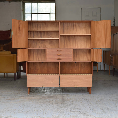 Teak & Oak Highboard