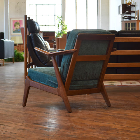 H. Brockmann Petersen Danish Teak Lounge Chair