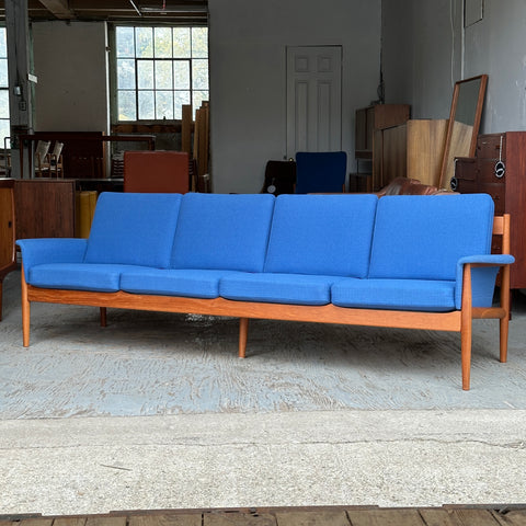 Grete Jalk 4-Seater Teak Sofa for France and Son