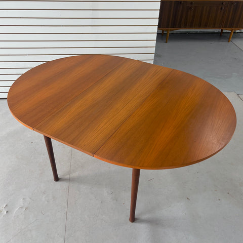 Compact Teak Dining Table by RS Associates