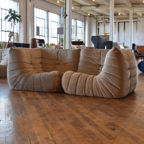 Pair of Togo Corner Chairs