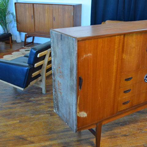 Teak Highboard