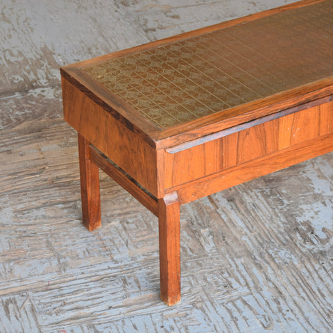 Small Rosewood & Tile Unit