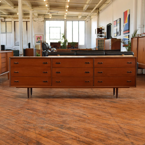 Teak 9-Drawer Dresser by Punch Design