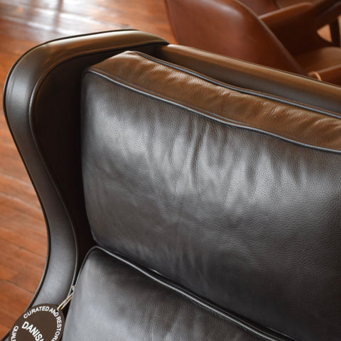 Leather High Back Arm Chair