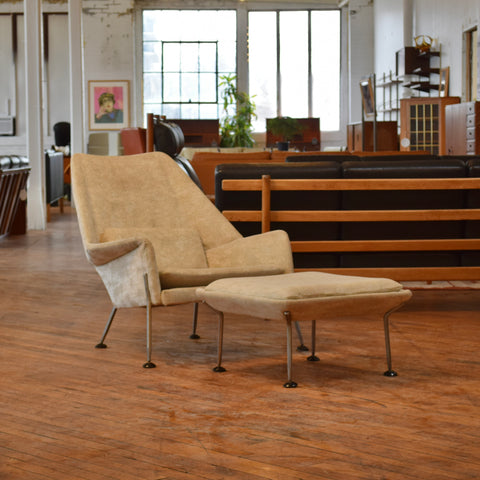 Heron Chair & Ottoman by Ernest Race