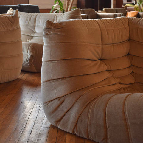 Pair of Togo Corner Chairs