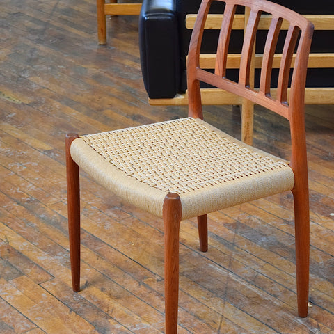 Set of 6 Møller Model 83 Dining Chairs