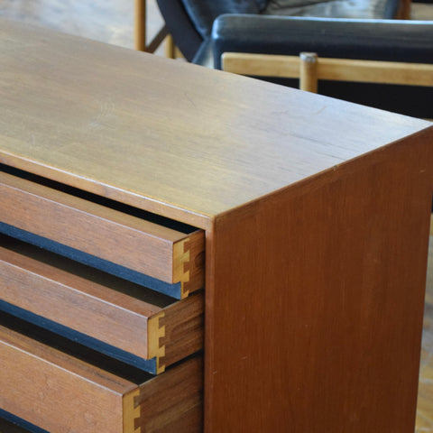 Minimalist Teak Tallboy