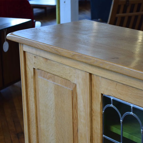 Oak Highboard Attributed to Henning Kjaernulf