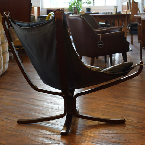 Leather Falcon Chair