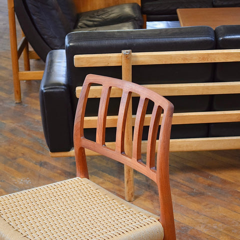 Set of 6 Møller Model 83 Dining Chairs