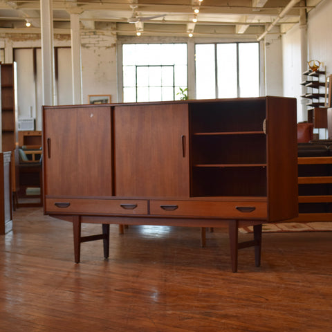 Teak Highboard by P. Westergaard Møbelfabrik